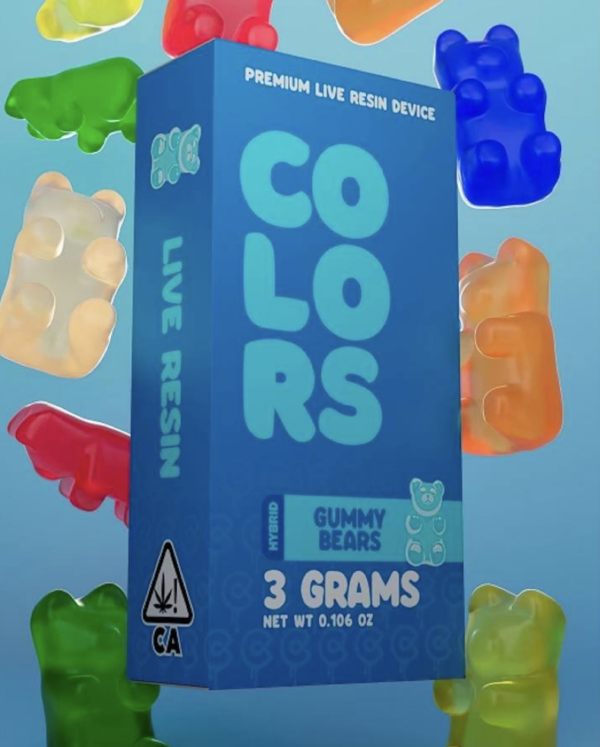 Colors Extracts Gummy Bears Disposable